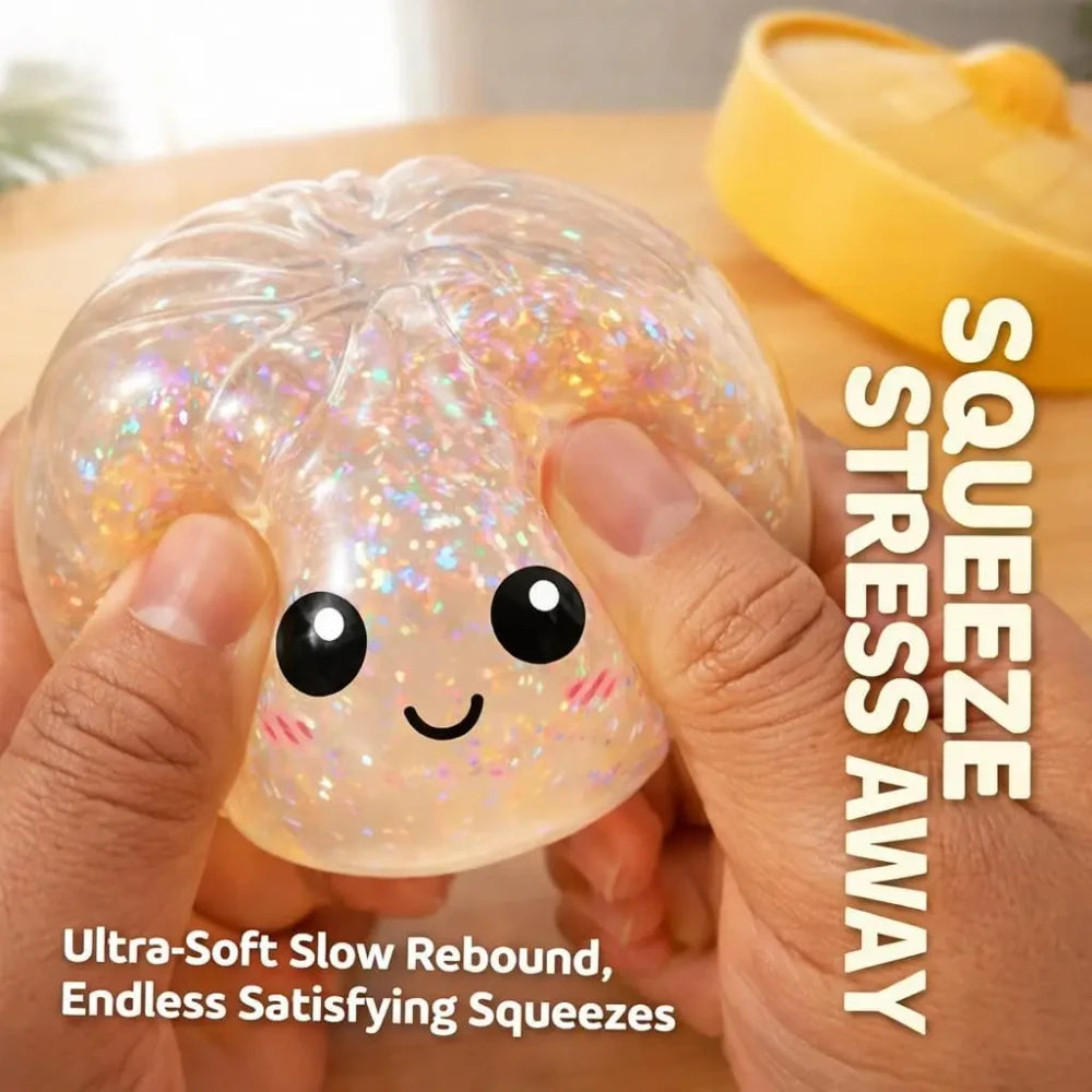 Large Glitter Bao Stress Ball