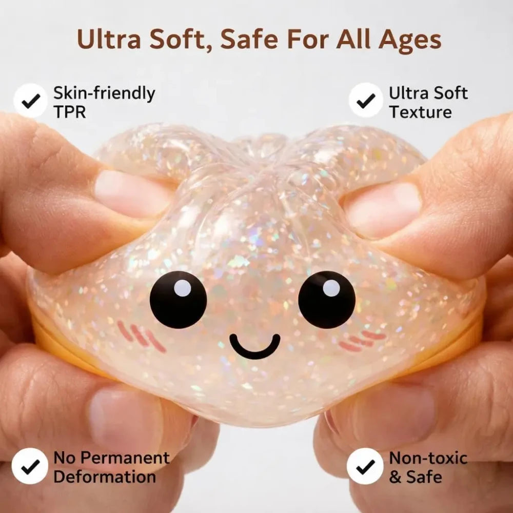 Large Glitter Bao Stress Ball