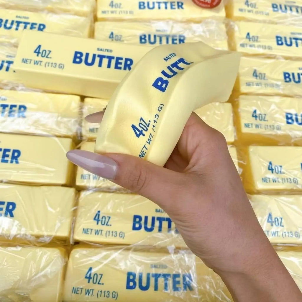 Butter Bar Shaped Squishy Toy