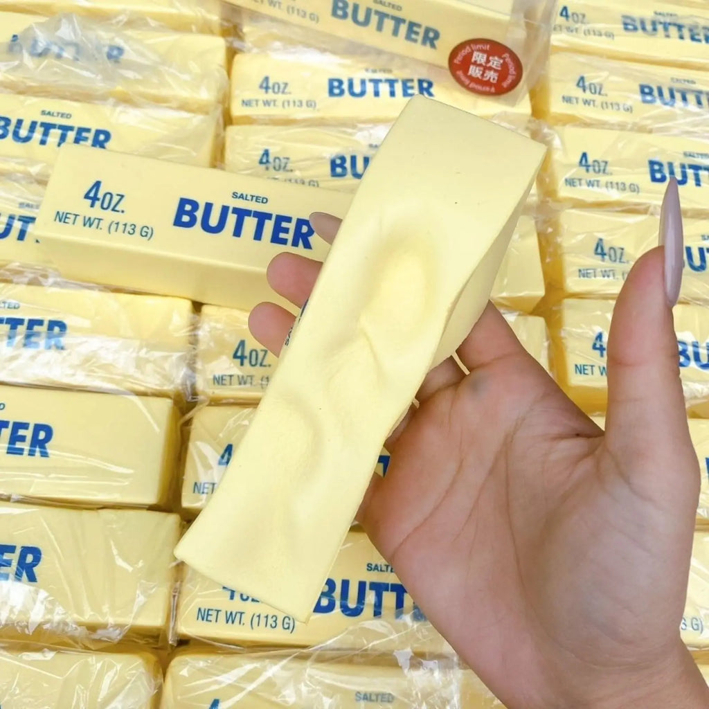 Butter Bar Shaped Squishy Toy